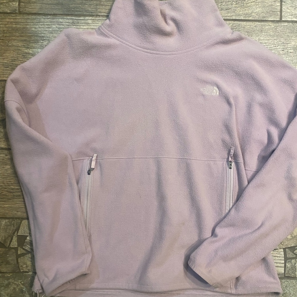 The North Face Lavender Fleece Pullover